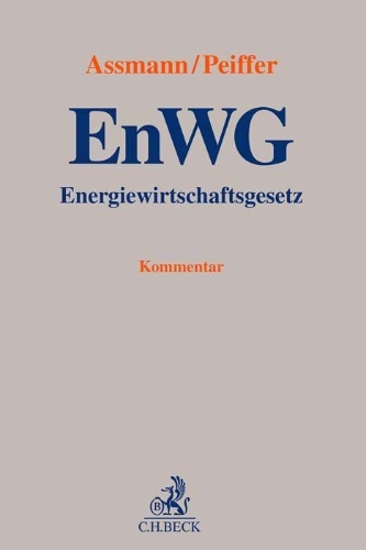 Buchcover und Innenansicht für das Buch: Energiewirtschaftsgesetz. EnWG