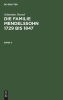 Buchcover und Innenansicht für das Buch: Sebastian Hensel: Die Familie Mendelssohn 1729 bis 1847. Band 2