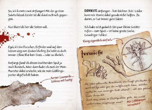 Buchcover und Innenansicht für das Buch: Dunkle Künste 1. Pudel-Panik