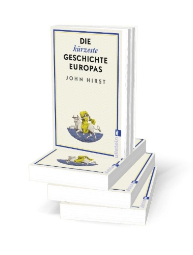 Buchcover und Innenansicht für das Buch: The Shortest History of Europe
