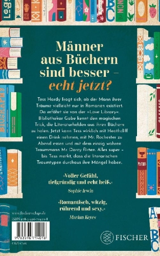 Buchcover und Innenansicht für das Buch: The Love Library