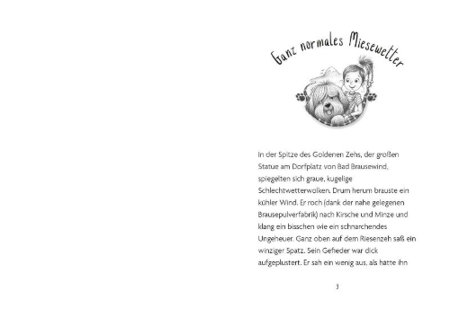 Buchcover und Innenansicht für das Buch: Insel der Tier-Abenteuer 4: Wilder Wetter-Schluckauf