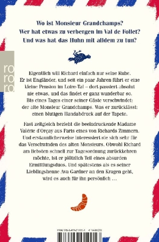 Buchcover und Innenansicht für das Buch: Death And Croissants