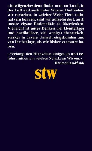 Buchcover und Innenansicht für das Buch: Das rationale Tier
