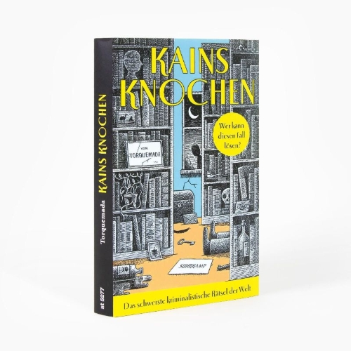 Buchcover und Innenansicht für das Buch: Cain's Jawbone