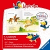 Buchcover und Innenansicht für das Buch: Ein Zebra auf dem Ponyhof - Leserabe 1. Klasse - Erstlesebuch für Kinder ab 6 Jahren