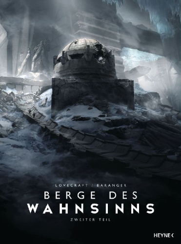 Buchcover und Innenansicht für das Buch: The Illustrated At The Mountains of Madness, Book 2