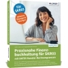 Buchcover und Innenansicht für das Buch: Praxisnahe Finanzbuchhaltung für SKR03 mit DATEV Kanzlei-Rechnungswesen