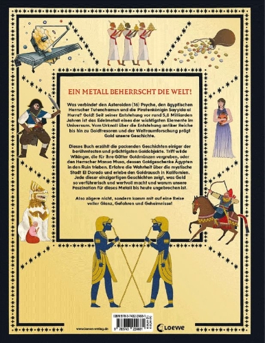 Buchcover und Innenansicht für das Buch: The Story Of Gold
