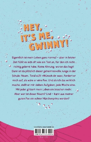 Buchcover und Innenansicht für das Buch: It's me oder Wie mein Leben plötzlich glitzerte