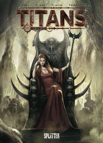 Buchcover und Innenansicht für das Buch: Titans 3