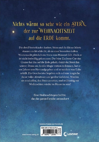 Buchcover und Innenansicht für das Buch: Julstjärnan