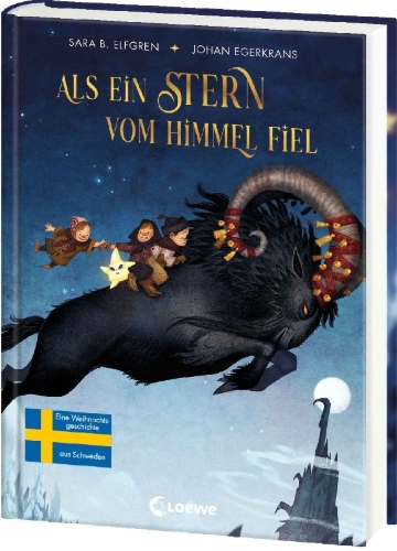 Buchcover und Innenansicht für das Buch: Julstjärnan