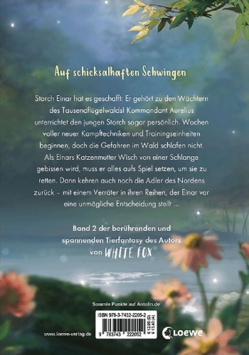 Buchcover und Innenansicht für das Buch: Legend of a white stork Yiming