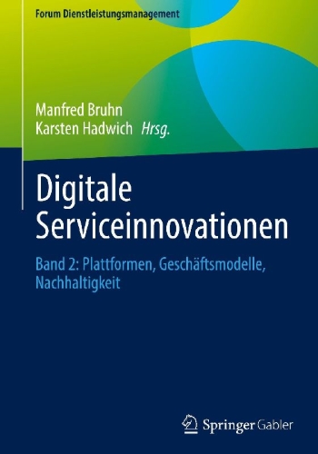 Buchcover und Innenansicht für das Buch: Digitale Serviceinnovationen