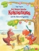 Buchcover und Innenansicht für das Buch: Der kleine Drache Kokosnuss und die Geburtstagsparty