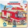 Buchcover und Innenansicht für das Buch: Trötsch Pappenbuch Puzzlebuch Feuerwehr