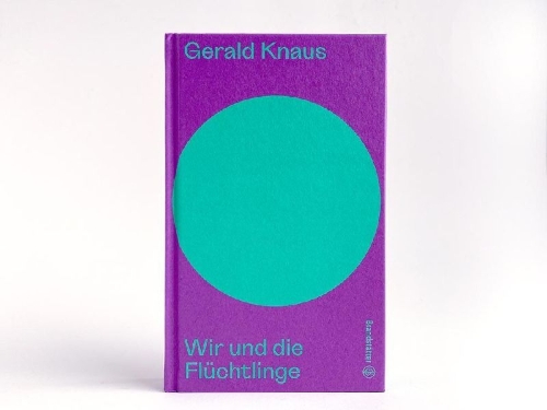 Buchcover und Innenansicht für das Buch: Wir und die Flüchtlinge