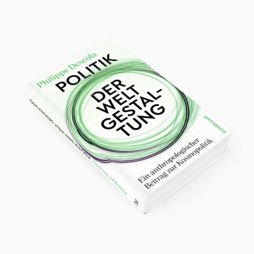 Buchcover und Innenansicht für das Buch: Politics of Worlding: An Anthropological Contribution to Cosmopolitics