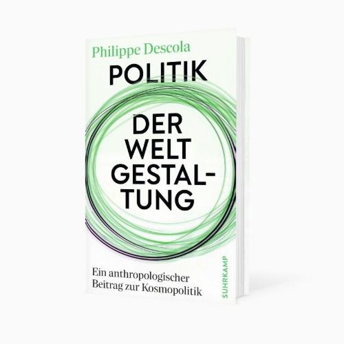 Buchcover und Innenansicht für das Buch: Politics of Worlding: An Anthropological Contribution to Cosmopolitics