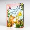 Buchcover und Innenansicht für das Buch: Arabella will Trompete spielen