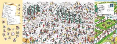 Buchcover und Innenansicht für das Buch: Where is Wally?