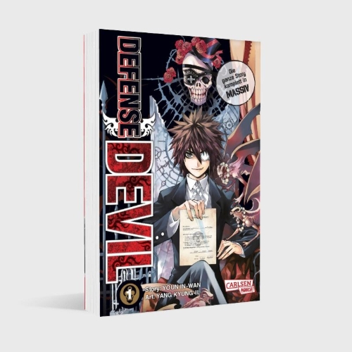 Buchcover und Innenansicht für das Buch: Defense Devil