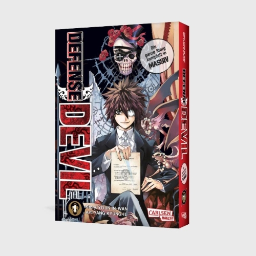 Buchcover und Innenansicht für das Buch: Defense Devil
