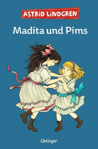 Buchcover und Innenansicht für das Buch: Madicken och Junibackens Pims