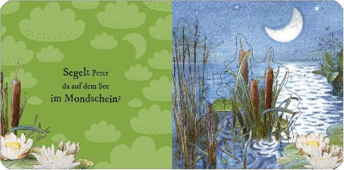 Buchcover und Innenansicht für das Buch: The World of Peter Rabbit Peter's Bedtime
