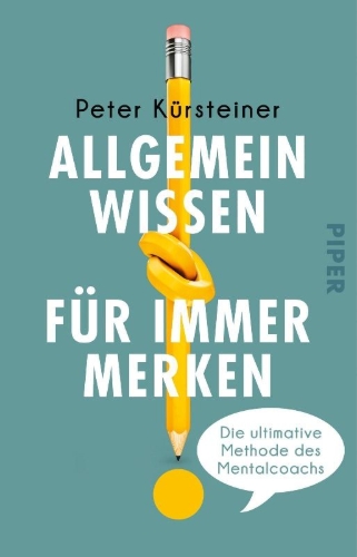 Buchcover und Innenansicht für das Buch: Allgemeinwissen für immer merken