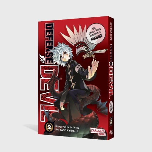 Buchcover und Innenansicht für das Buch: Defense Devil