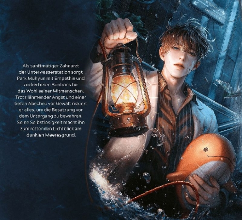 Buchcover und Innenansicht für das Buch: Be a Light in the Dark Sea