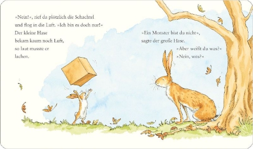 Buchcover und Innenansicht für das Buch: Little Nutbrown Hare in Autumn