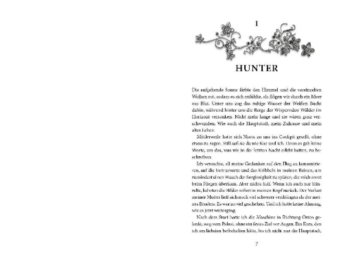 Buchcover und Innenansicht für das Buch: Iron Empire - Gekrönt vom Feuer der Nacht