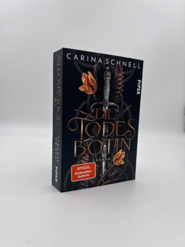 Buchcover und Innenansicht für das Buch: Die Todesbotin