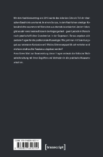 Buchcover und Innenansicht für das Buch: Koloniales Erbe in Museen