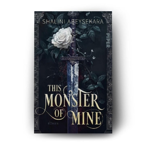 Buchcover und Innenansicht für das Buch: This Monster of Mine