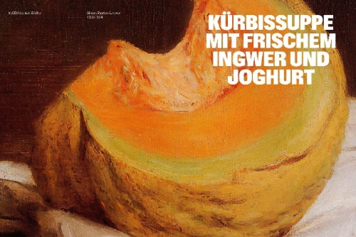 Buchcover und Innenansicht für das Buch: The Still Life Cookbook (DE)