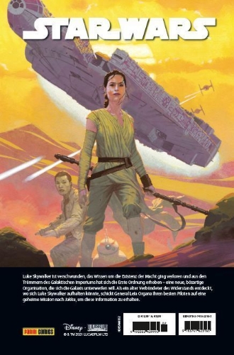 Buchcover und Innenansicht für das Buch: The Force Awakens #1-#6