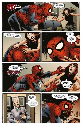 Buchcover und Innenansicht für das Buch: Marvel Zombies: Dead Days (2007) 1, Marvel Apes: Prime Eight (2009) 1,Marvel Zombies: Evil Evolution (2010) 1, Ultimate Fantastic Four (2004) 21-23 & 30-32, Marvel Zombies (2006) 1-5, Black Panther (2005) 28-30, Marvel Zombies 2 (2007) 1-5, Marvel Zombies Return (2009) 1-5, Marvel Zombies 3 (2008) 1-4, Marvel Zombies 4 (2009) 1-4, Marvel Zombies 5 (2010) 1-5, Marvel Zombies Supreme (2011) 1-5, Material aus Marvel Apes: Speedball (2009) 1, Marvel Apes: Amazing Spider-Monkey (2009) 1, Marvel Apes: Grunt Line (2009) 1, Ultimate Fantastic Four (2004) 24, 27 & 29, Black Panther (2005) 27 und jede M