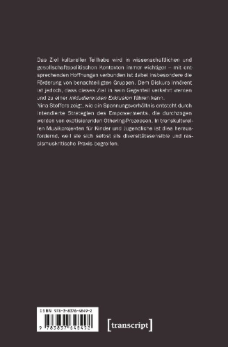 Buchcover und Innenansicht für das Buch: Kulturelle Teilhabe durch Musik?