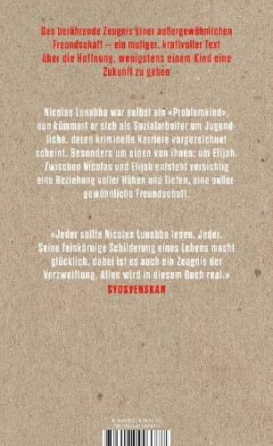 Buchcover und Innenansicht für das Buch: Blir du ledsen om jag dör 