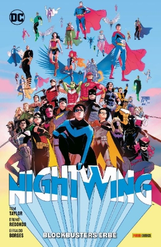 Buchcover und Innenansicht für das Buch: Nightwing