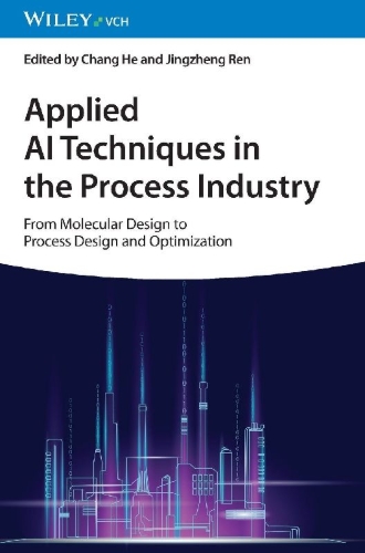 Buchcover und Innenansicht für das Buch: Applied AI Techniques in the Process Industry