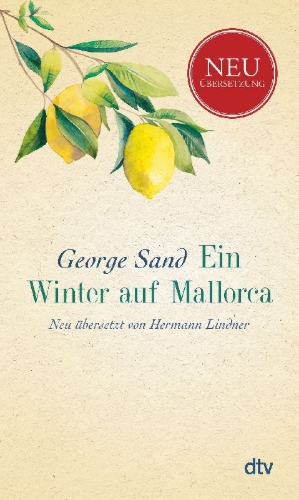Buchcover und Innenansicht für das Buch: Un hiver à Majorque