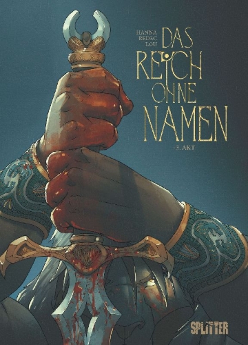 Buchcover und Innenansicht für das Buch: Le royaume sans nom 3