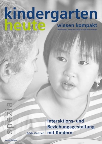 Buchcover und Innenansicht für das Buch: Interaktions- und Beziehungsgestaltung mit Kindern