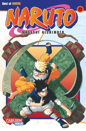 Buchcover und Innenansicht für das Buch: Naruto
