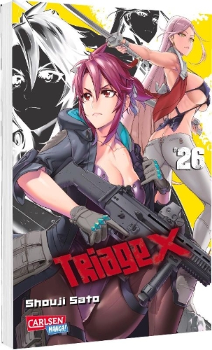 Buchcover und Innenansicht für das Buch: Triage X